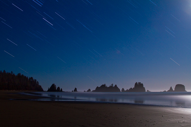 Stars Above Shi Shi Beach